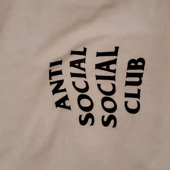 Anti social social club t shirt XL - Picture 2 of 7